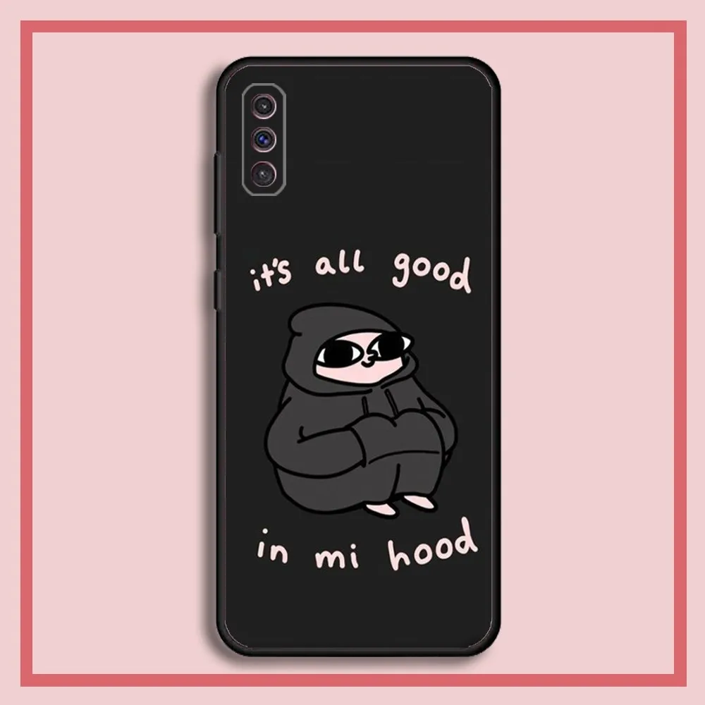 Funny Ketnipz Cute Phone Case For Samsung S23,23,22,30,21,10,9,Note20 Ultra,Lite,Ultra,5G,Plus,FE,Black Soft Case