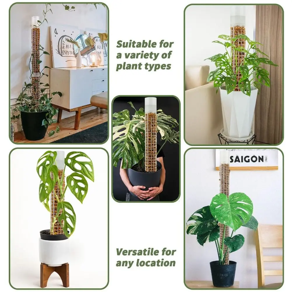 Self-watering Plants Climbing Stick Stackable Adjustable Water Volume Plant Pole Plant Support Frame