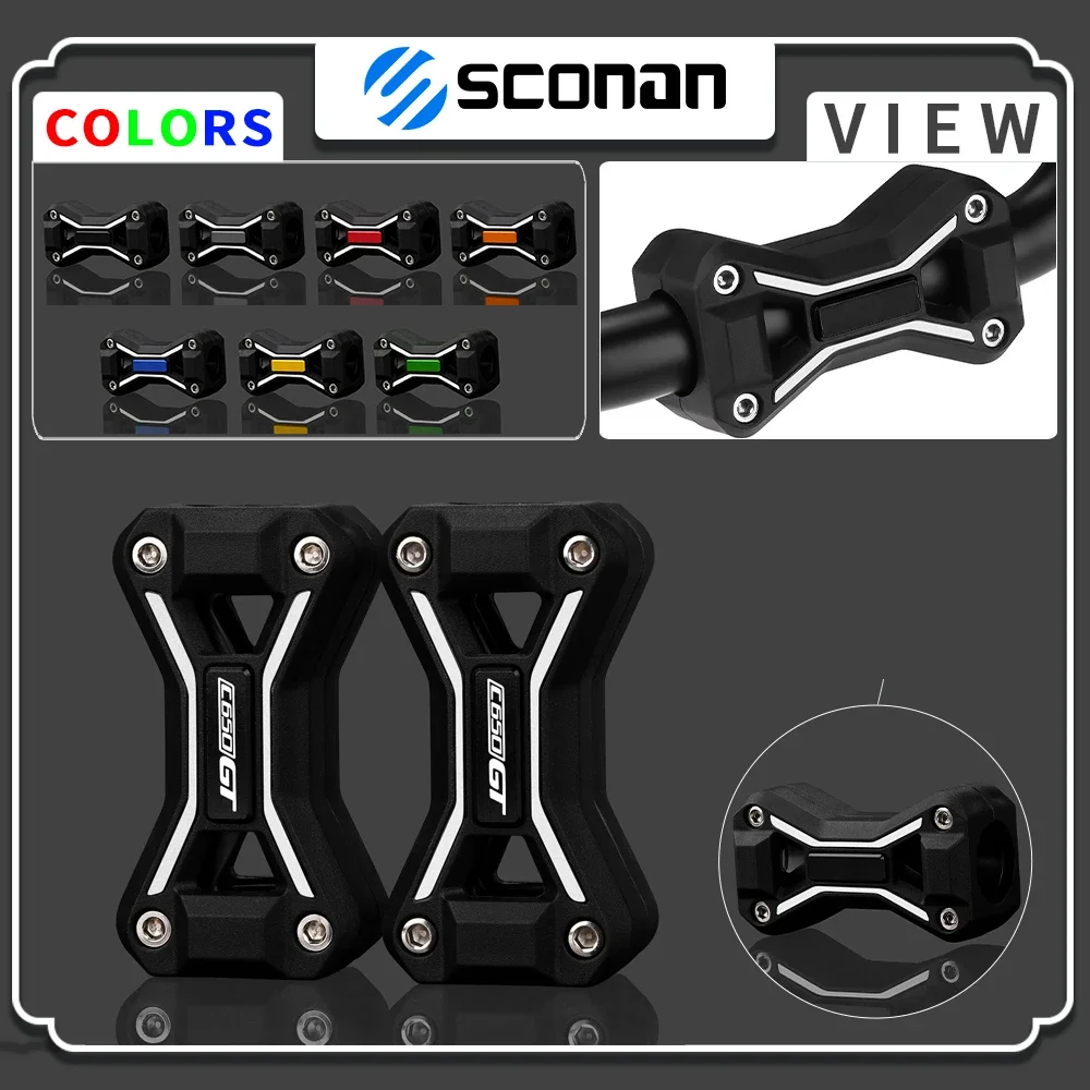 

For C650 C650GT C 650 GT CB 650 HP c 650 gt motorcycle Engine Guard Bumper Crash Block Protector motorcycle accessories