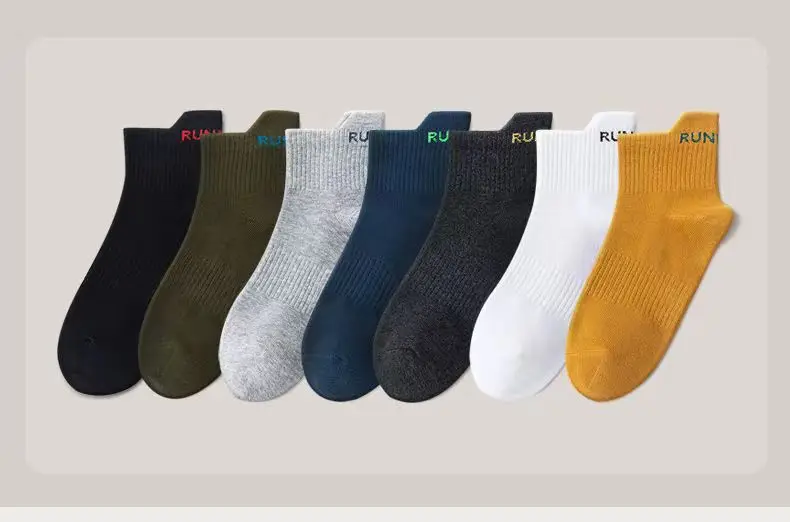 

10 Pairs Letter fashion sport breathable sweat absorb absorbency deodorant over-the-calf 、high socks