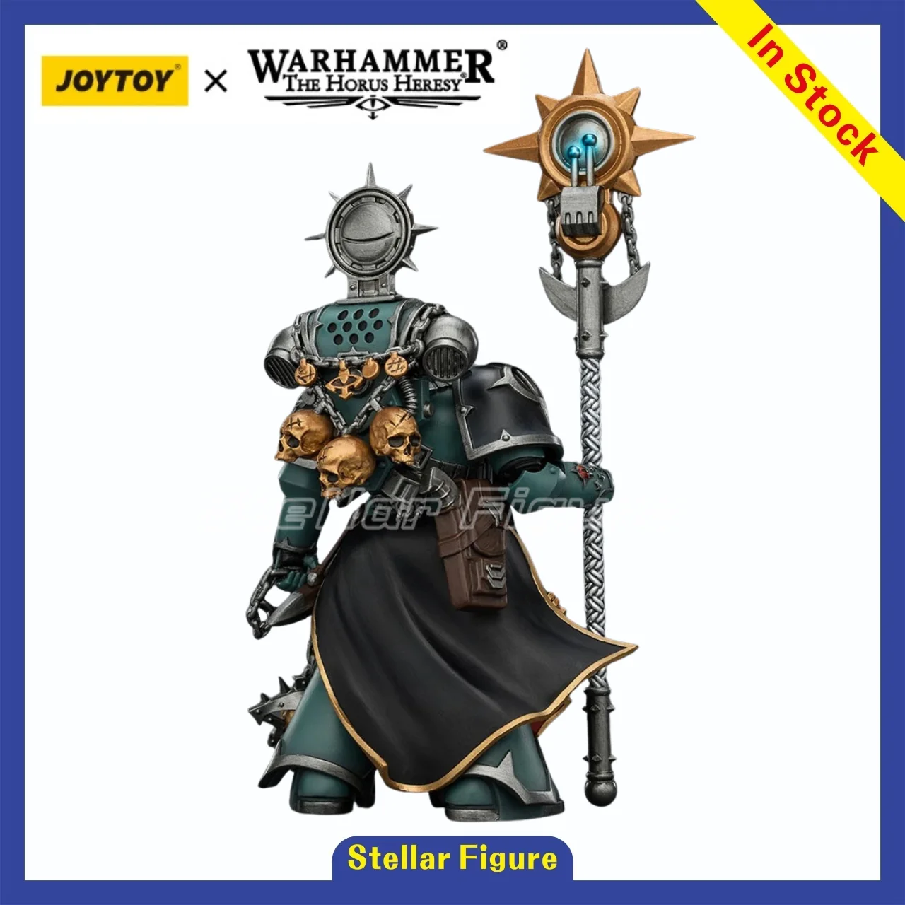 

【SF】1/18 JOYTOY Warhammer 40K Sons of Horus Dark Emissary Consul Action Figures Model