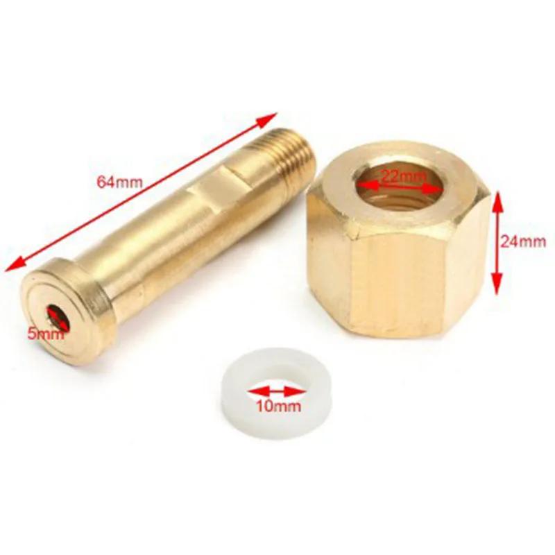 

1 комплект, шарнирная гайка редукционного клапана CGA-320NPT1/4, латунный адаптер, стандартный винтовой регулятор, аксессуары, пригодные для кислородного баллона