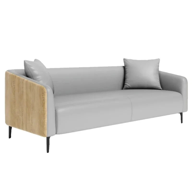 Business Modern Boss Manager Office Office Sofa Coffee Table Combination Leisure Guest Reception Negotiation Area Sofa
