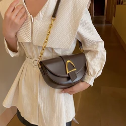 Half Moon Crossbody Sling Purses and Designer Luxury Handbgas 2024 Fashion Flap Wallet Cell Phone Holder Shoulder Bag for Ladies