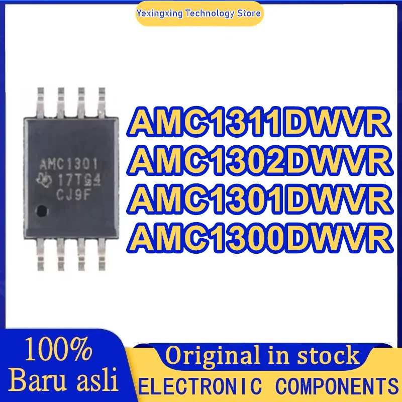 10PCS AMC1311DWVR AMC1302DWVR AMC1301DWVR AMC1300DWVR AMC1311 AMC1302 AMC1301 AMC1300 AMC IC Chip SOIC-8
