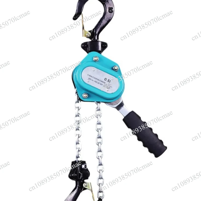 Mini Lever Hoist Chain Block 250KG 500KG 750KG 1.5m Manual Hoist Hook Chain Handle 2M/min Prompt speed