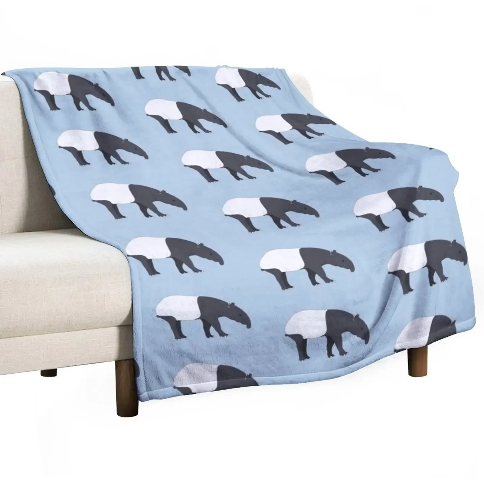 Tapir Throw Blanket Summer Beddings Luxury Sofas Blankets