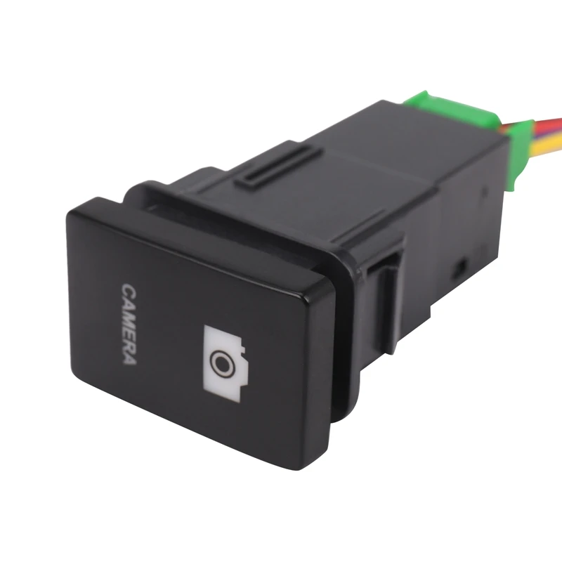 토요타 랜드크루저 야리스 RAV4 용 LED 조명 스위치, 자동-33x22mm, 12V 블루, 블랙