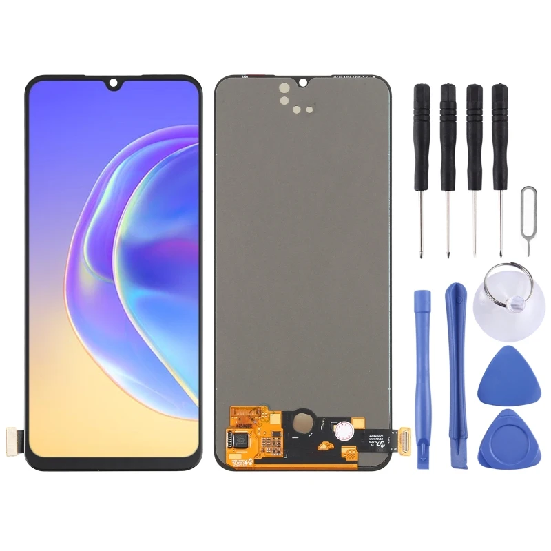 

AMOLED Material LCD Screen and Digitizer Full Assembly for Vivo V21e 4G / Y73 V2061, V2059