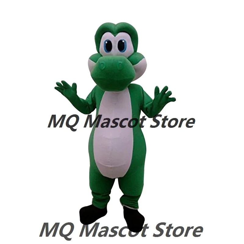 Cartoon Yoshi Mascot Costume Dinosaur Cosplay Costume Plush Customization Free Ship Birthday Mask Party Carnival Costumes Adult