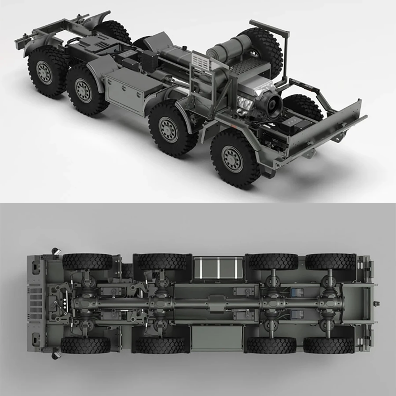 

KIT 8*8 Capo 1/18 Mini CUB3 RC Военный транспортный грузовик с дистанционным управлением с ЧПУ Металлический 2-скоростной автомобильный замок Дифференциальные оси Модель игрушки