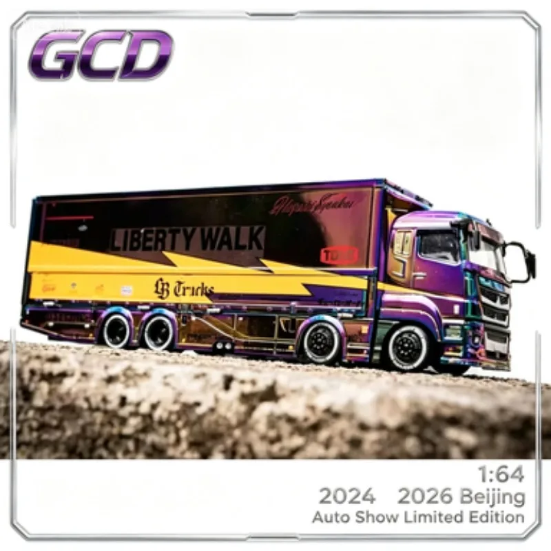 

Pre-sale for 2026 Beijing Auto Show Limited Edition. GCD 1:64 Mitsubishi, Chameleon Van, Cast Alloy Model.