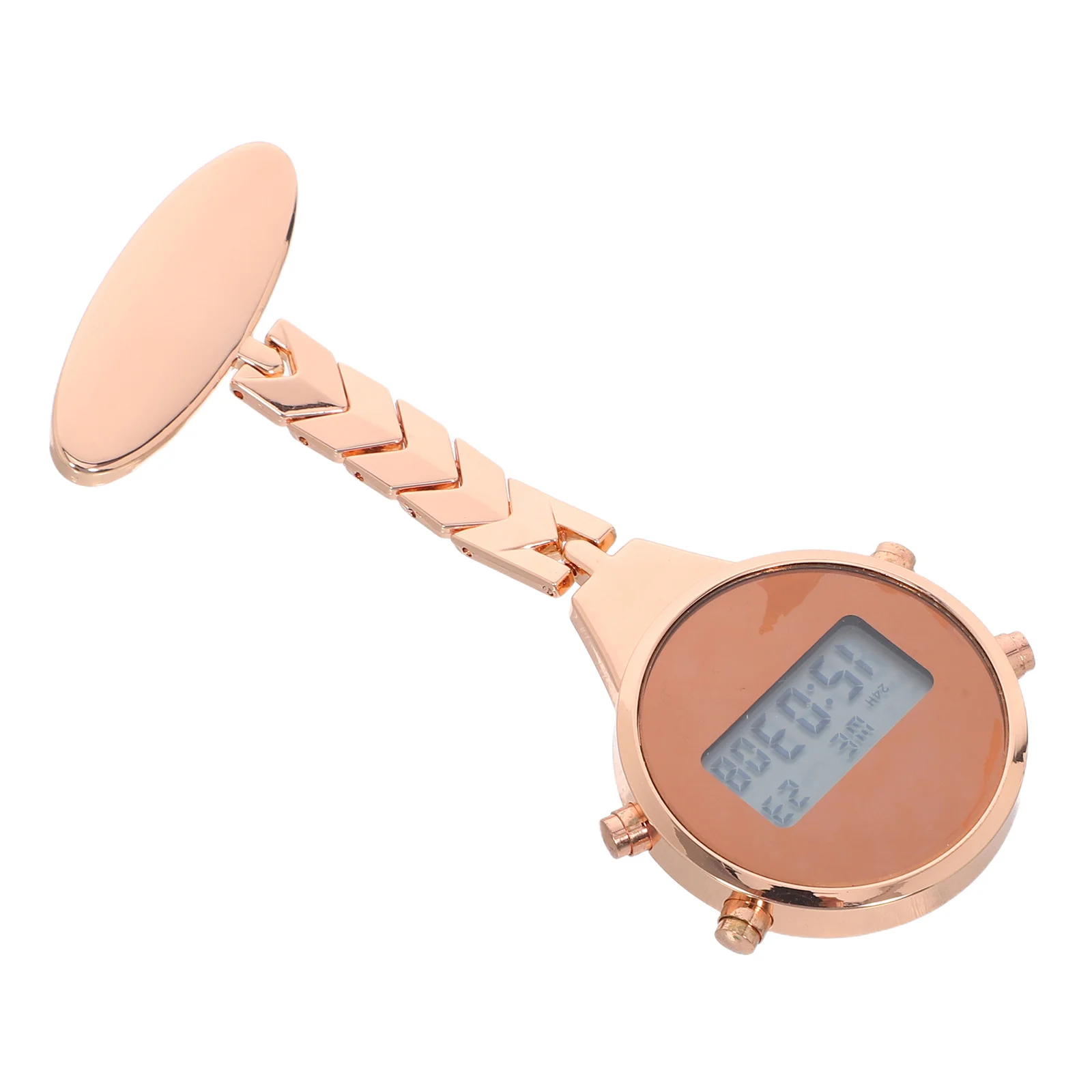 Electronic Nurse Unisex Lapel Pin Badge Doctor Student Portable Digital Health Accessory