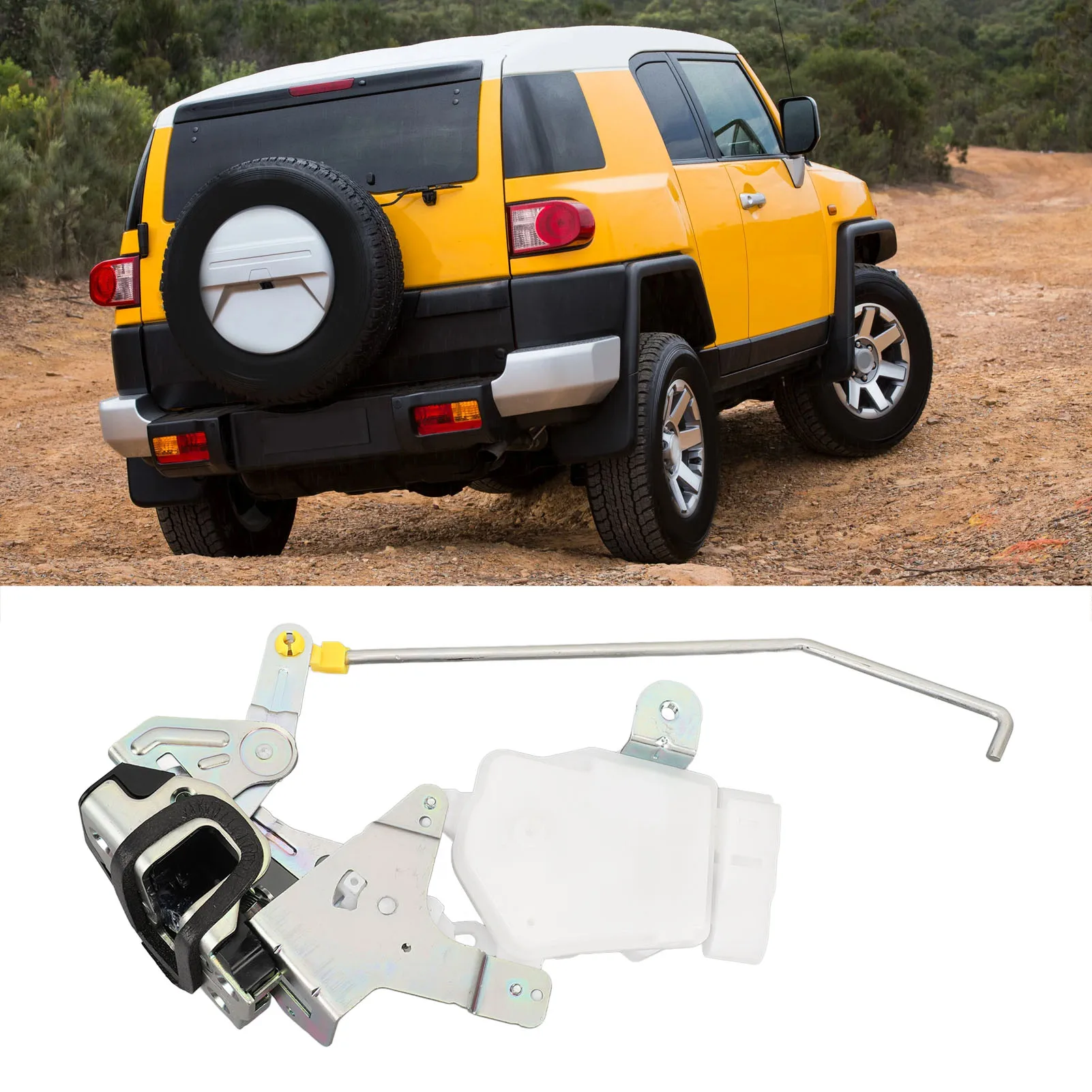 

6911035070 Долговечный, прочный, высокопрочный, чувствительный к замке задней двери, привод багажника для FJ Cruiser 2007-2014