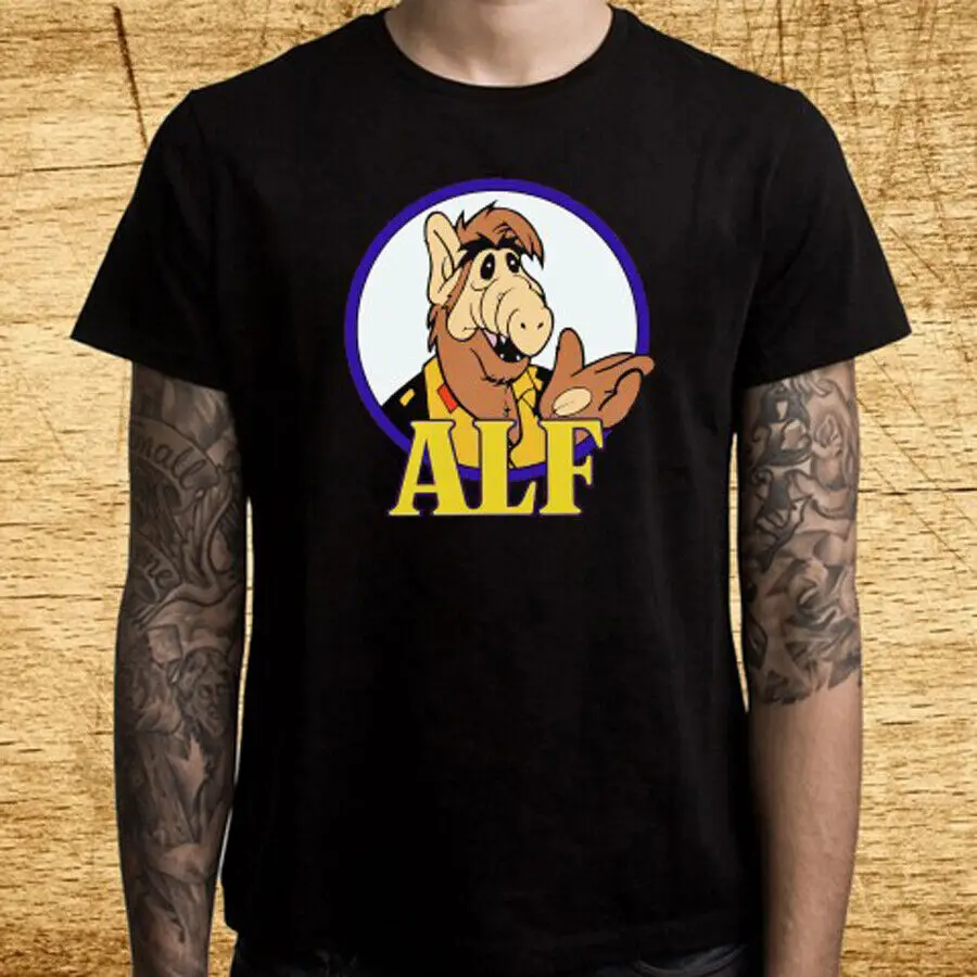 

ALF TV Series Black T-Shirt Size S-5XL