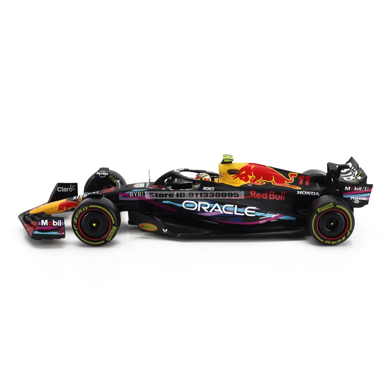 Bburago 1:24 F1 2023 Red Bull RB19 Amerikanische Rennstrecke # 1. Vestappan # 11 Perez Legierungs-Automodelle, Dekorationsstücke, Sammlerstücke, Spielzeug – Detail 16