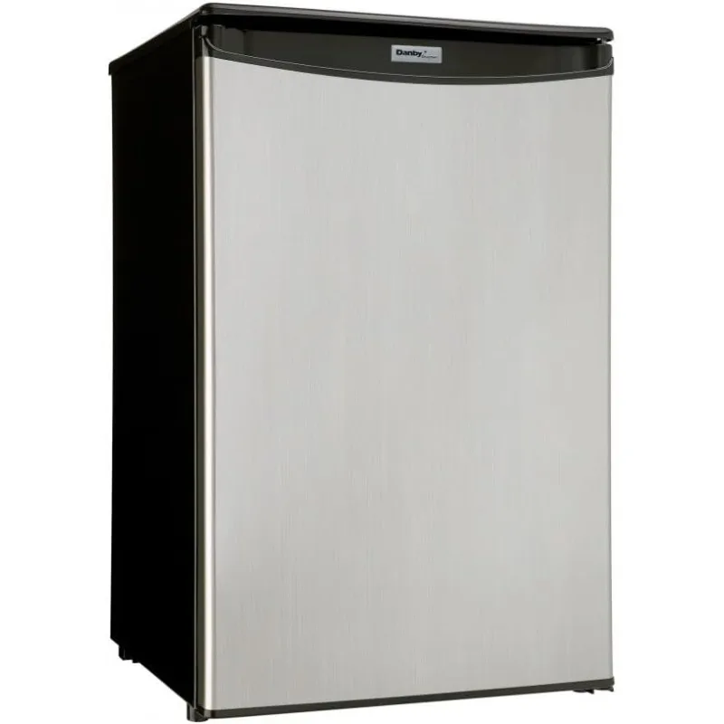 Danby DAR044A4BSLDD-6 4.4 Cu.Ft. Mini Fridge, Compact All Refrigerator for Bedroom, Living Room, Bar, Dorm