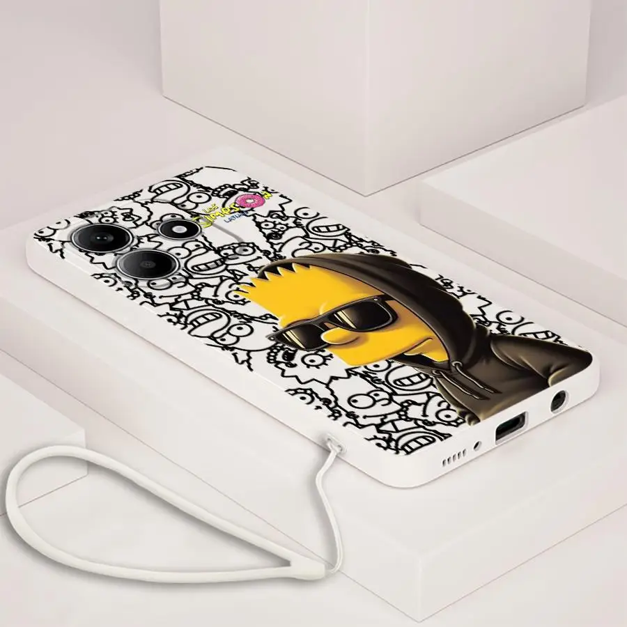 The Simpsons Cool Bart Case for Xiaomi Redmi Note 15 Pro Plus 10 Lite 11S Note 14 13 9 12 8 12S 11 14 9S Phone Cover view 5