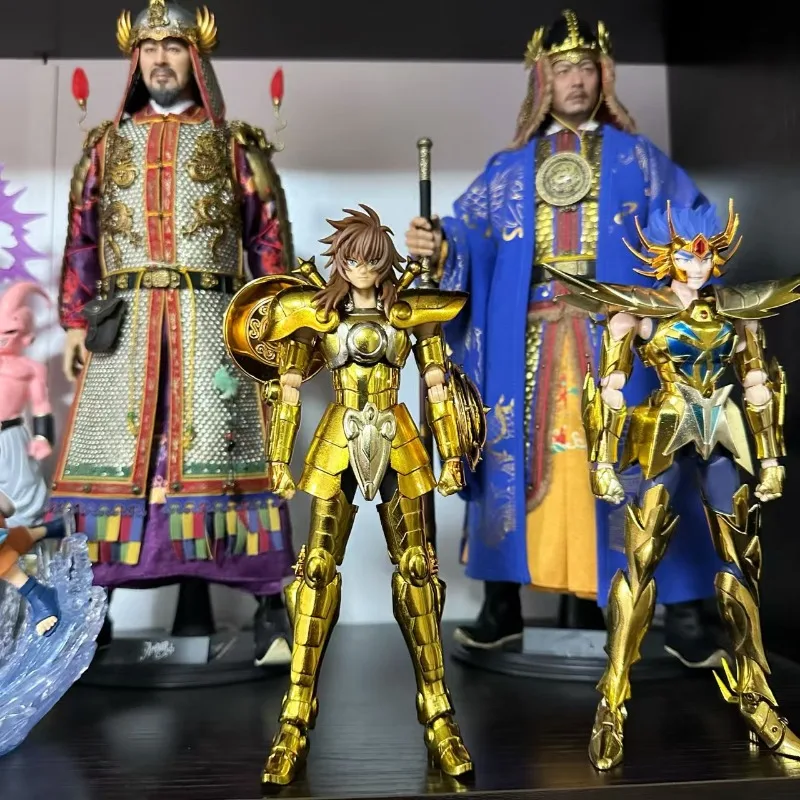 

In Stock ShineTime/ST Model Saint Seiya Myth Cloth EX Libra Genbu Gold Lost Canvas/LC Knights of the Zodiac Action Figure