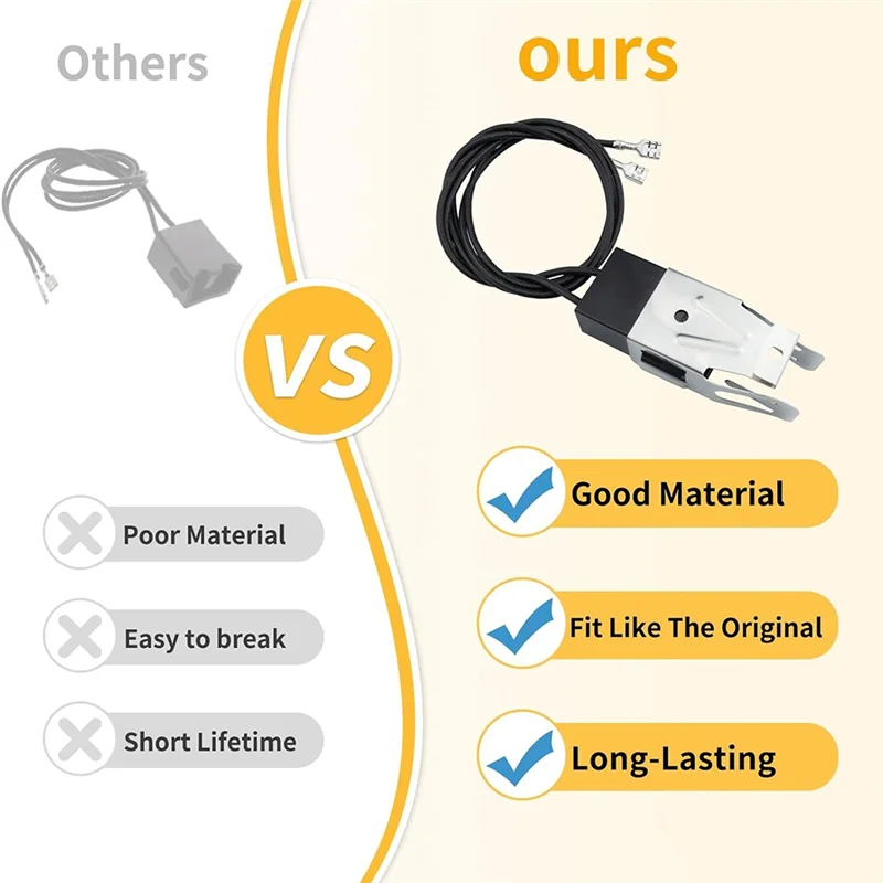 A40T 4 Pack WB2X8228 Receptacle And Wire Kit Compatible For GE Hotpoint Electric Ranges Cooktops Electric Stove