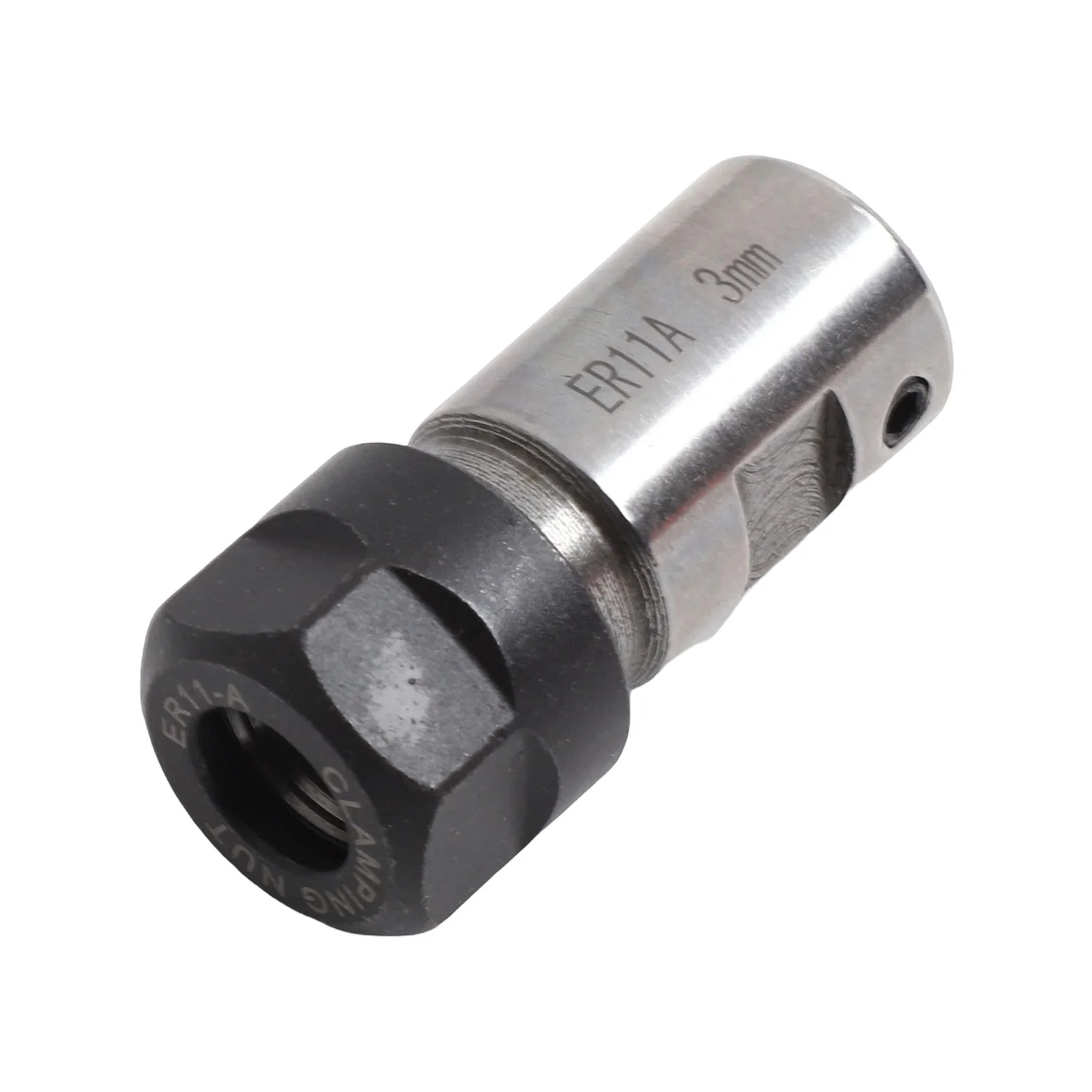 Motor Collet Chuck Collet Chuck Lathes Silver & Black 1PC ER11-1/4 ER11-1/8 ER11-10mm ER11-3mm ER11-4mm ER11-6mm