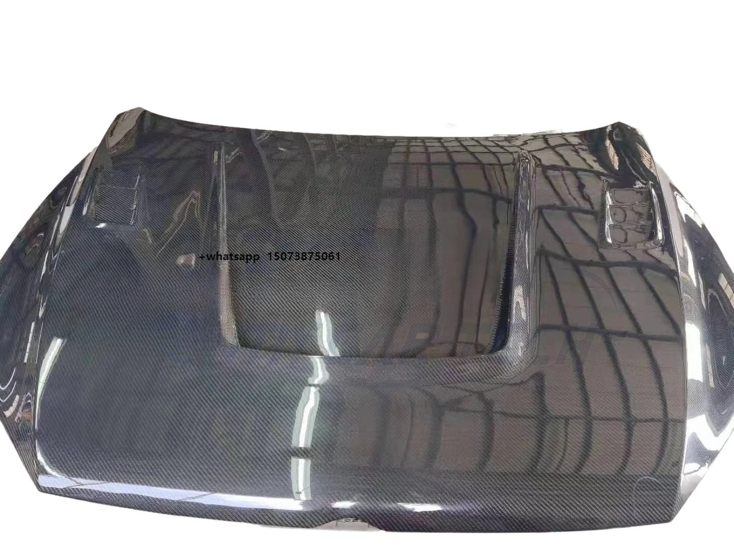 For  Passat 2012-2015  Carbon Fiber Engine Hood Bonnet  Scoop Accessories