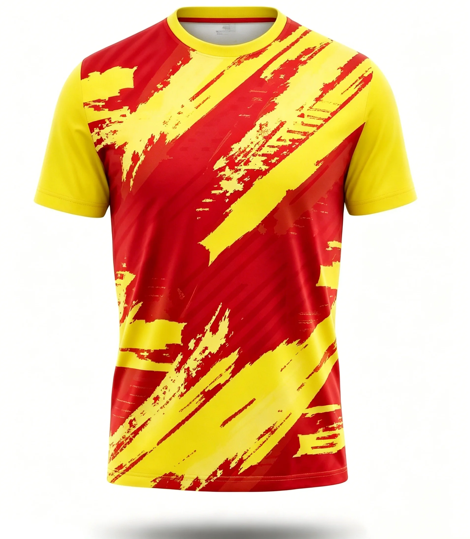 Sommer Fußball Sport T-Shirt Herren Kleidung Street 3D-Druck Streifen Mode Trikot Tee 2025 Neuheit Mode Herren Lockeres T-Shirt