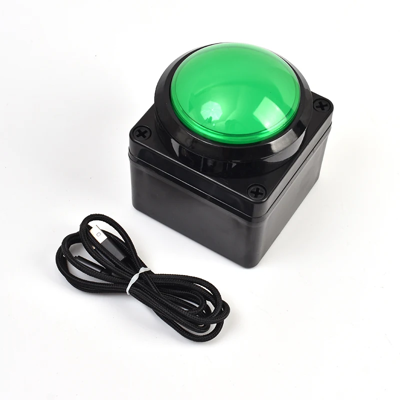 100 MM USB Benutzerdefinierte Taste Fernbedienung Summer Schalter Lotterie Computer Maus Verknüpfung Tastatur 2 m