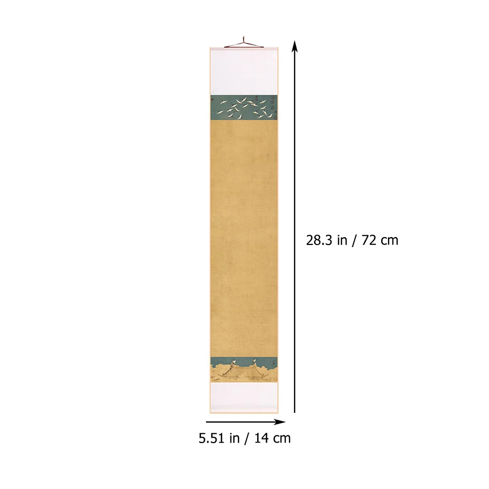 Pusty obraz w ramce Xuan Paper Rice Calligraphy Accessory Painting Practicing Chinese