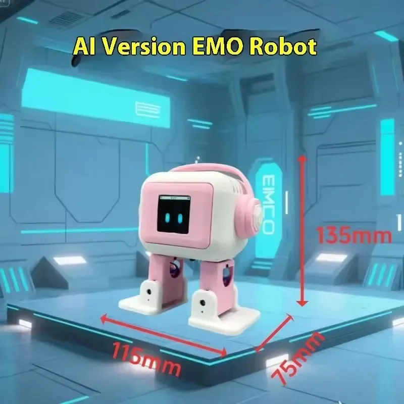 Smart Emo‑Pet Robot, Voice Recognition, Interactive Chat & Dancing Functions, Cute Electronic Toy, Ideal Gift for Kids view 5
