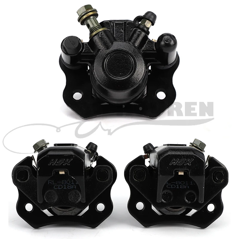 

ATV Rear Disc Brakes Calipers Clamp Lower Pump for 50 70 90 110 125 150cc Quad master cylinder caliper