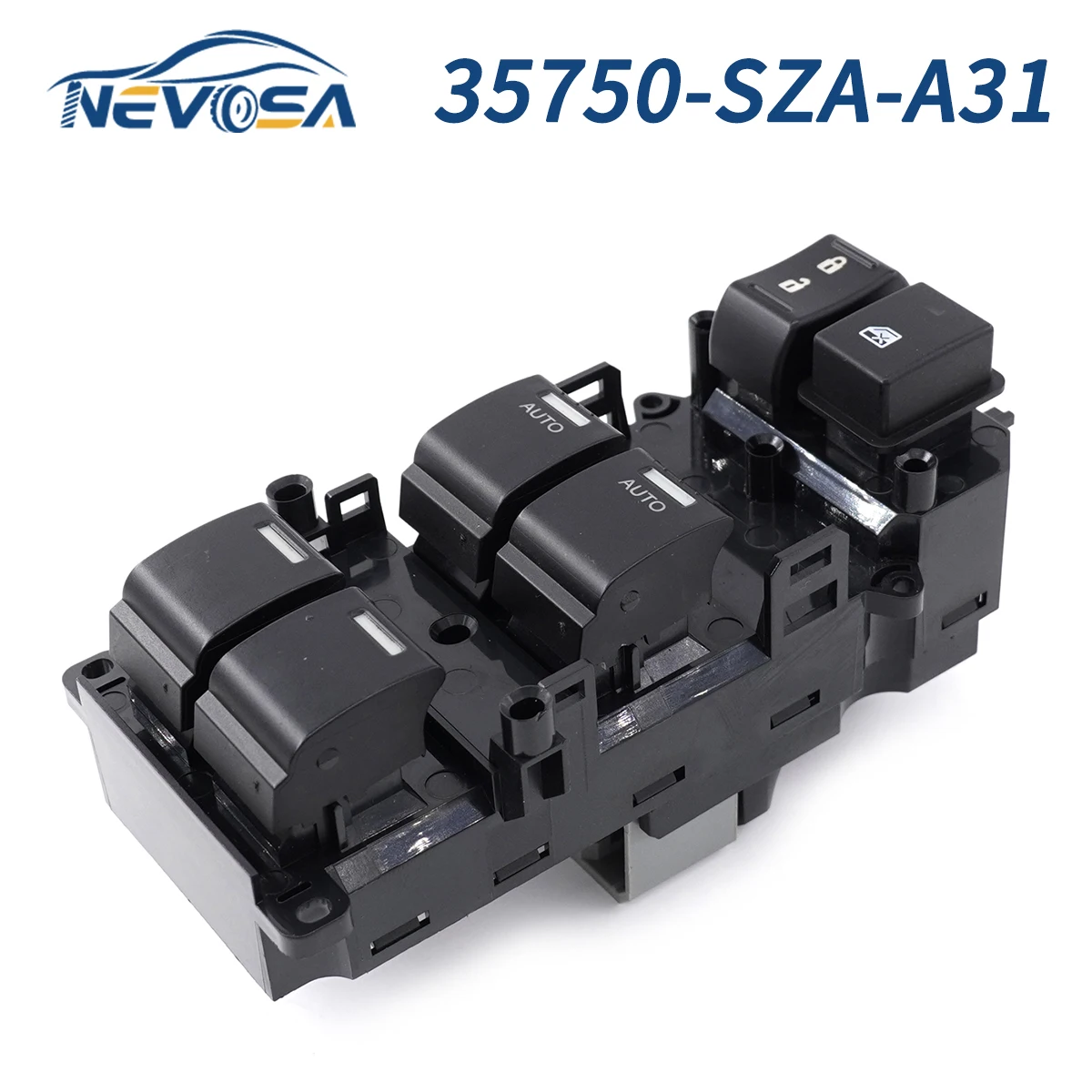 NEVOSA 35750-SZA-A31 Double Auto Electric Power Window Control Switch For Honda Accord 8 VIII Pilot 2011-2015 35750SZAA31