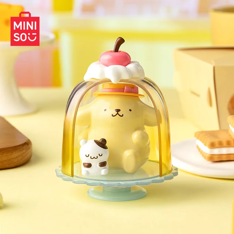 

2024 Spot Miniso Mingchuangyou Sanrio красочная еда Веселая серия глухая коробка Детские игрушки ручной работы подарки для взрослых и молодежи