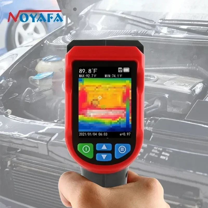 Thermal Imager NF-521 Portable Infrared Camera Digital Display Heating Detector Handheld Temperature Imaging Imager