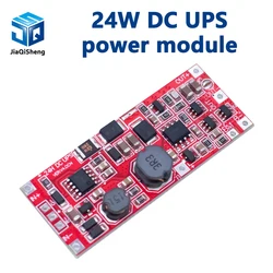 DC 12V/15V 24W 1A UPS Power Supply Module Uninterruptible Power Control Board 2S V4.0CN Charging Step Up Protection Module