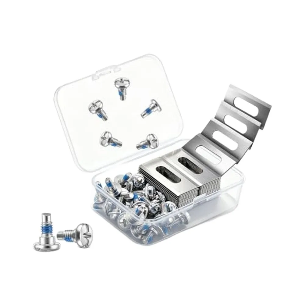 36Pack Blades= Compatible With Robotic Lawn Mowers, Replacement Cutting Knives With Screws For Garden Yard Maintenance