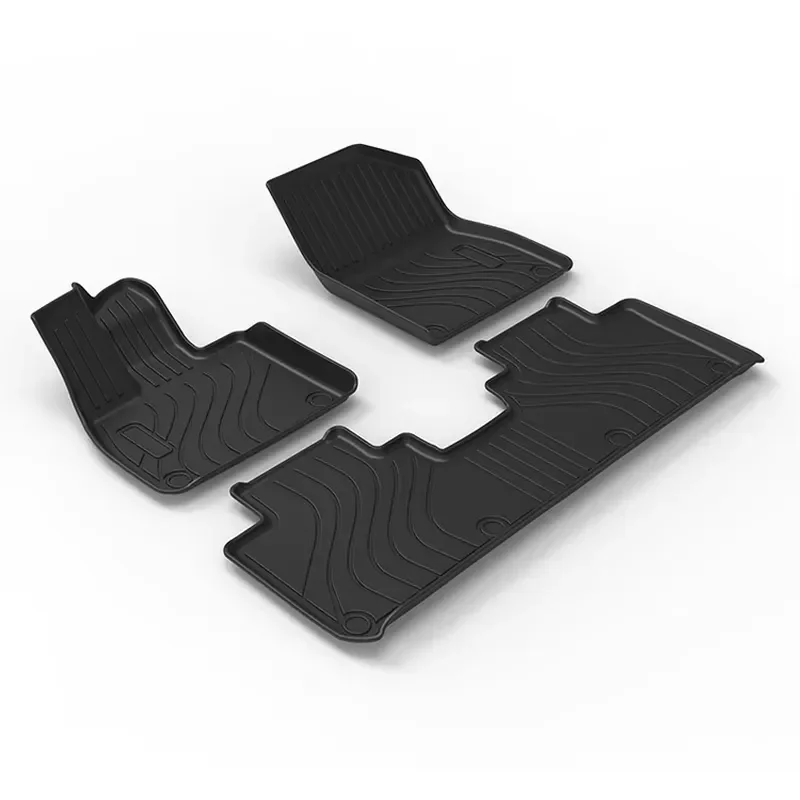 SEMOR 5D TPE Molded Anti-Friction Deep Dish Car Floor Mats Left Hand Drive Customized Color