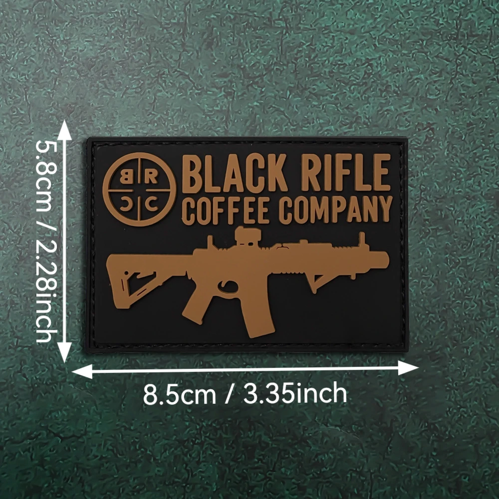 سلاح بندقية Ak مادة PVC ملصق شارة مورالي من المطاط الناعم مع تأثير مضيء، مناسب للقبعات والملابس وحقائب الظهر والسترات - ملصق رقعة مطرز #3