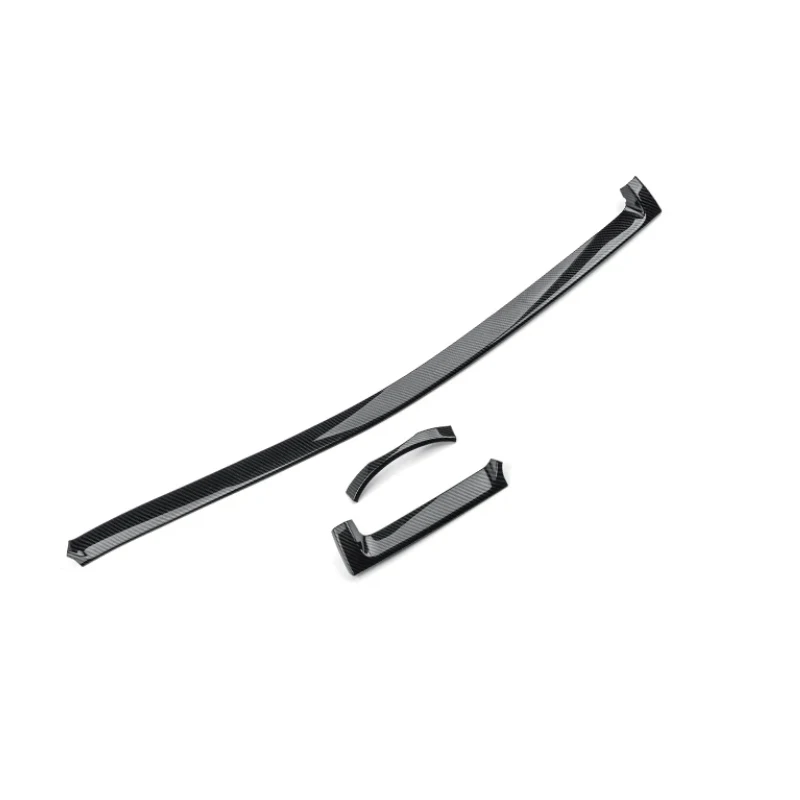 

For KIA Carnival KA4 2022-2025 Carbon Fiber Dashboard Central Air Vent Cover Trim Interior Accessories LHD