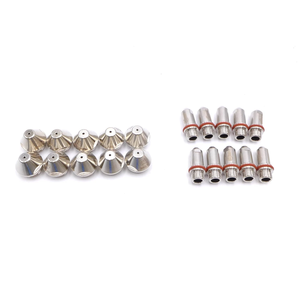 Eletrodo FY-XF300H FY-XF300 FY300 300100   & Bico (1,3/1,5/1,7/1,9/2,1/2,5 mm) 20 PCS Máquina de corte de plasma reta