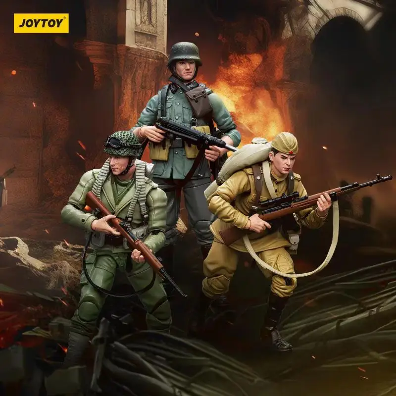 

Коллекционная модель JOYTOY Dark Source: Набор из 3 фигурок солдат в масштабе 1:18, серия Cool Play, подарок для коллекционеров