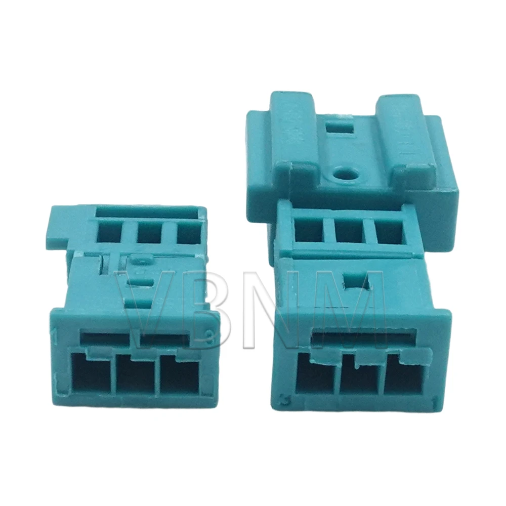 3 Pin 1355600-9 1-1718346-1 AC Assembly Car Male Female Docking Socket Electrical Connector AutoTweeter Cable Adapter