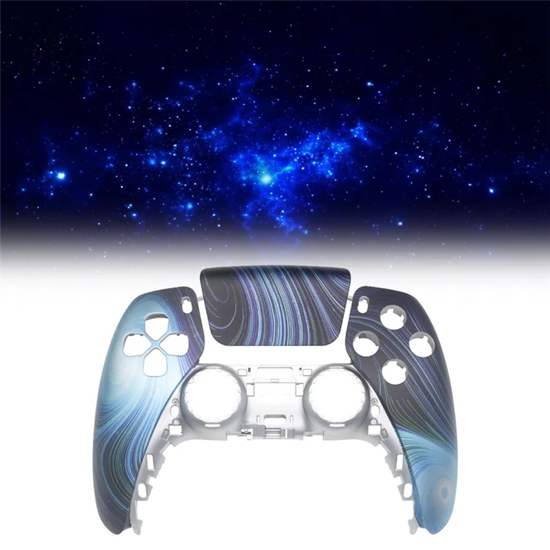 QWE-For PS5 Elite Gamepad BDM-020 2Rd Generation Version Front Cover Gamepad Replacement Top Cover Replacement Refit Part