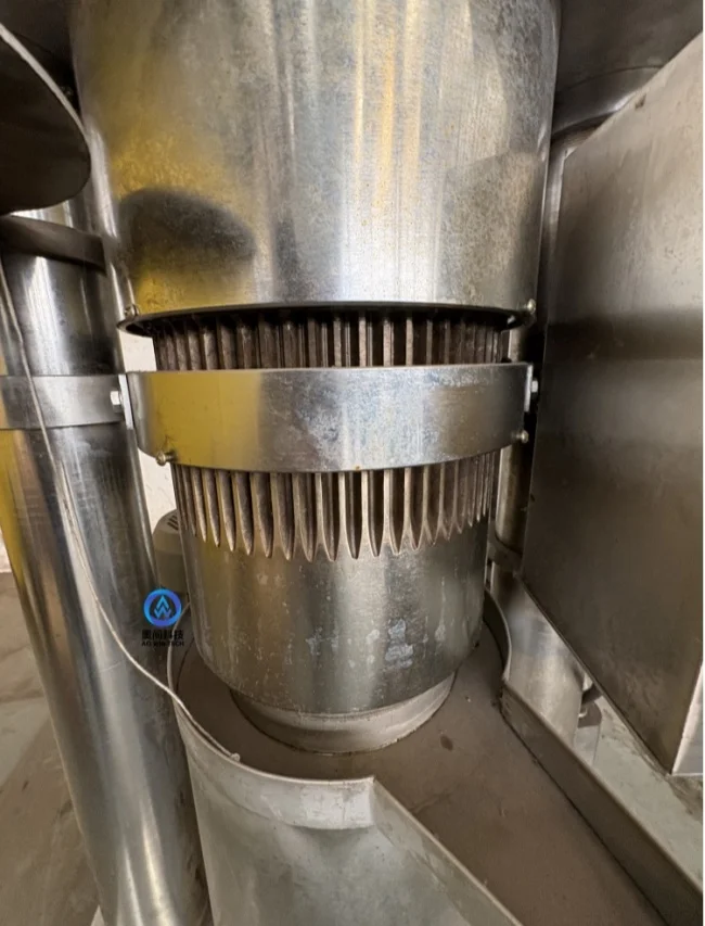 Bild 6: Hydraulische Kakaobohnen-Extraktionspresse Hydraulische Mangue-Ölpresse Kaltpressöl-Extraktor Extruder-Maschine