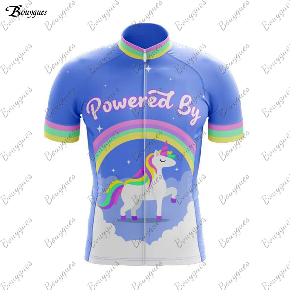 New Unicorn Cycling Jersey Men MTB Maillot Shirts Bicycle Clothing Mountain Bike Men\'s T-Shirt Wear Summer Outfit Clothes Jumper