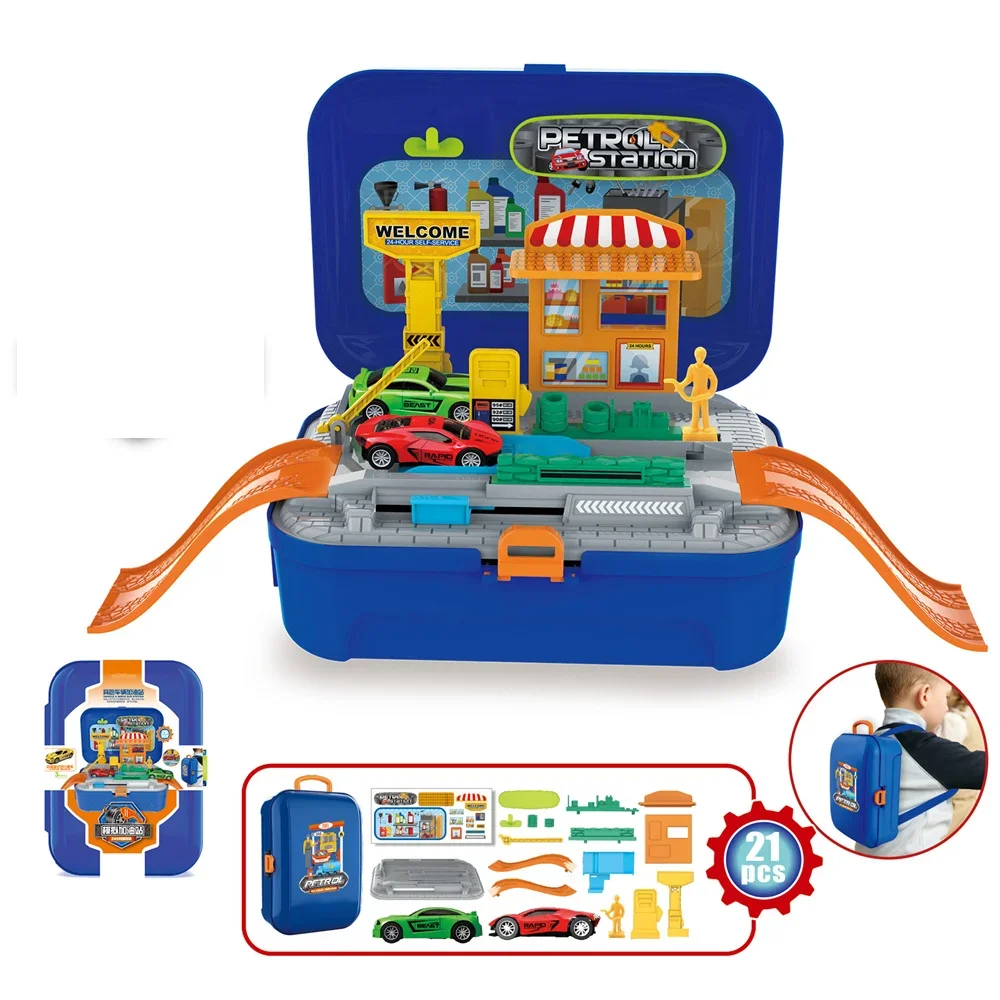 Simulação Cozinha Cozinhar Louça para Crianças, Doutor Tool Set, Mochila Família, Caixa de cosméticos, Toy Gift, Role Play Game