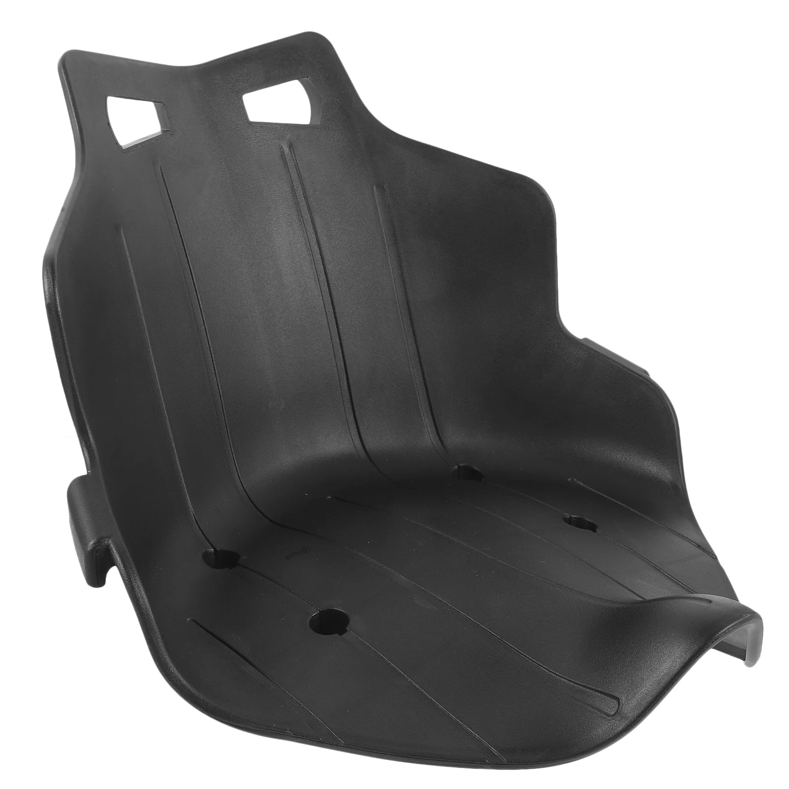 Lightweight Durable Plastic Kart Replacement Seat PP Material Comfortable Racing Attachment for Kart Balancing Scooter Drift