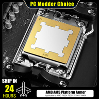 AM5 CPU Armor Copper Fastener For AMD 7950 7900, Anti Bending /Silicone Grease Overflow Backplate Thermal Conductive Patch Shell
