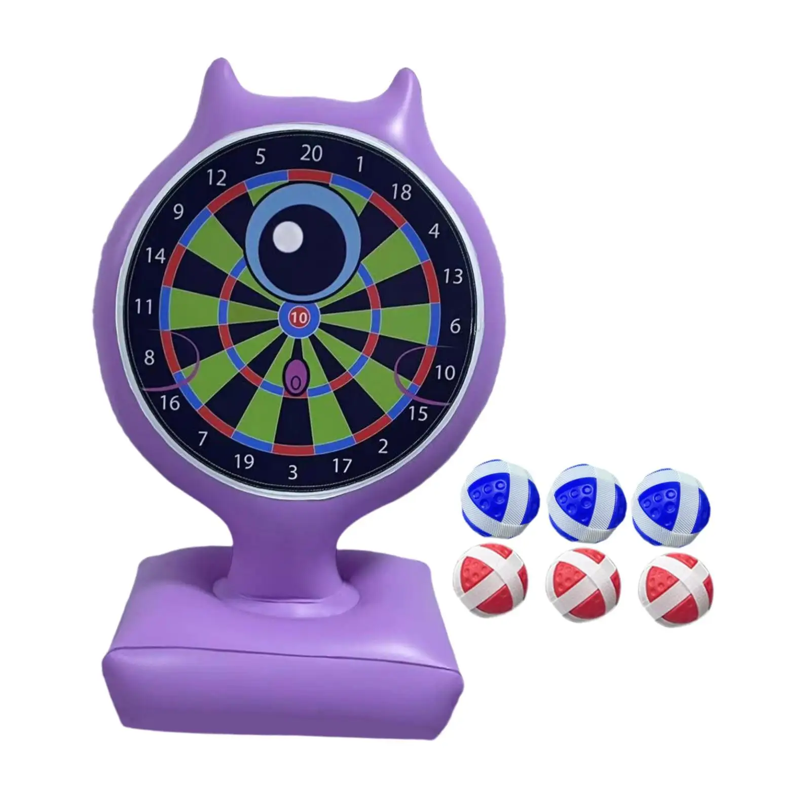 

Надувная доска для дартса, спортивные липкие шарики, забавные с 6 шариками, игрушки для бассейна для заднего двора, игр на открытом воздухе, карнавальные игры, семья