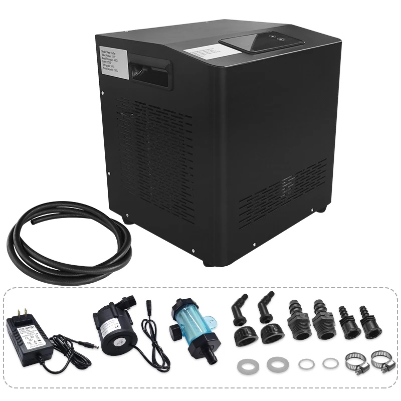 Outdoor  1hp Water Tub Filter Cold Plunge Chiller